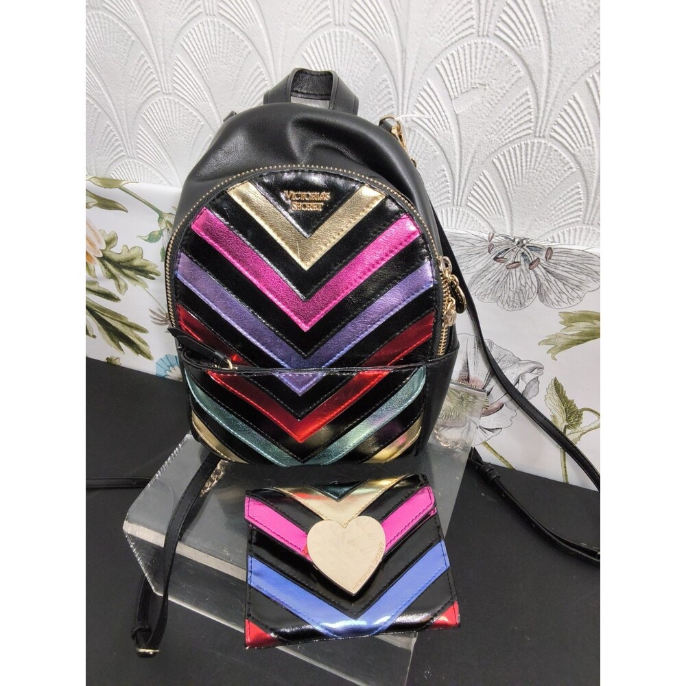 VICTORIA'S SECRET The Victoria Small City Backpack, Limited Edition w/wallet